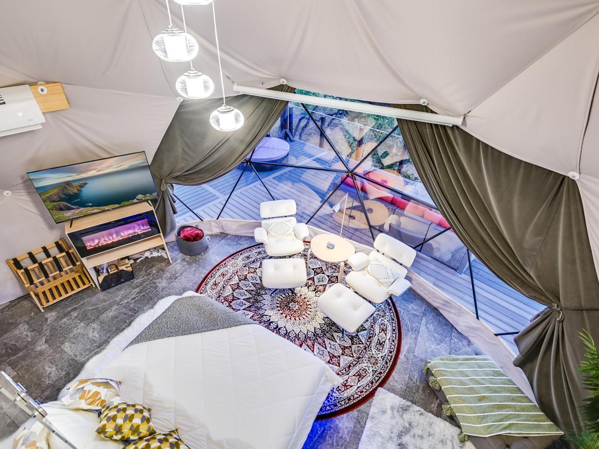 Udoscape Eco-Glamping Resorts Lago Vista Екстериор снимка