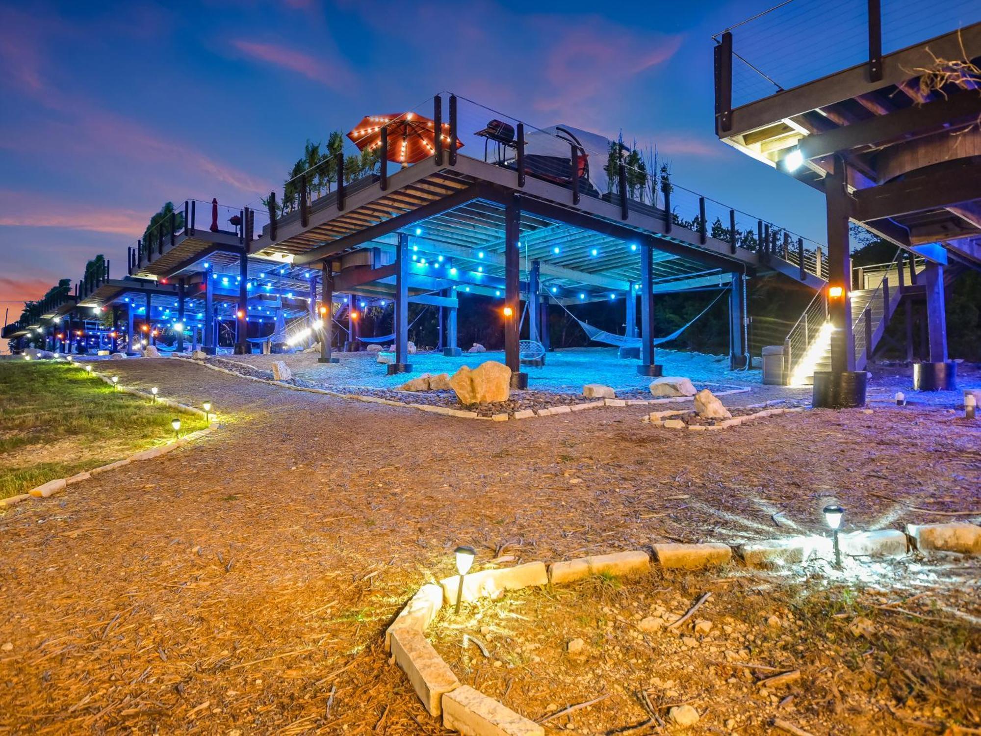 Udoscape Eco-Glamping Resorts Lago Vista Екстериор снимка
