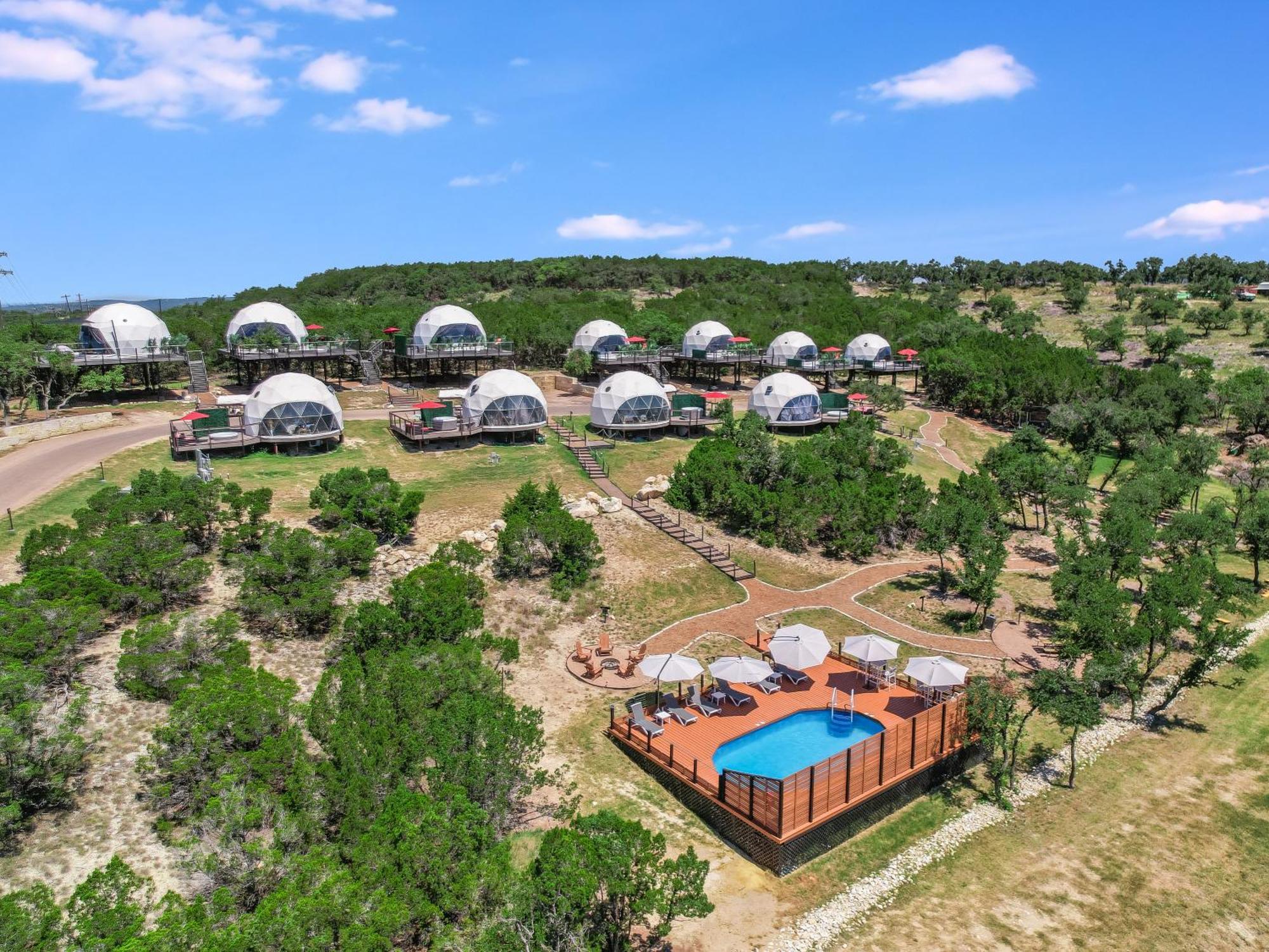 Udoscape Eco-Glamping Resorts Lago Vista Екстериор снимка